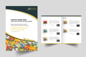 Katalog, Booklet, CD-Cover, Buch-Cover, Newsletter